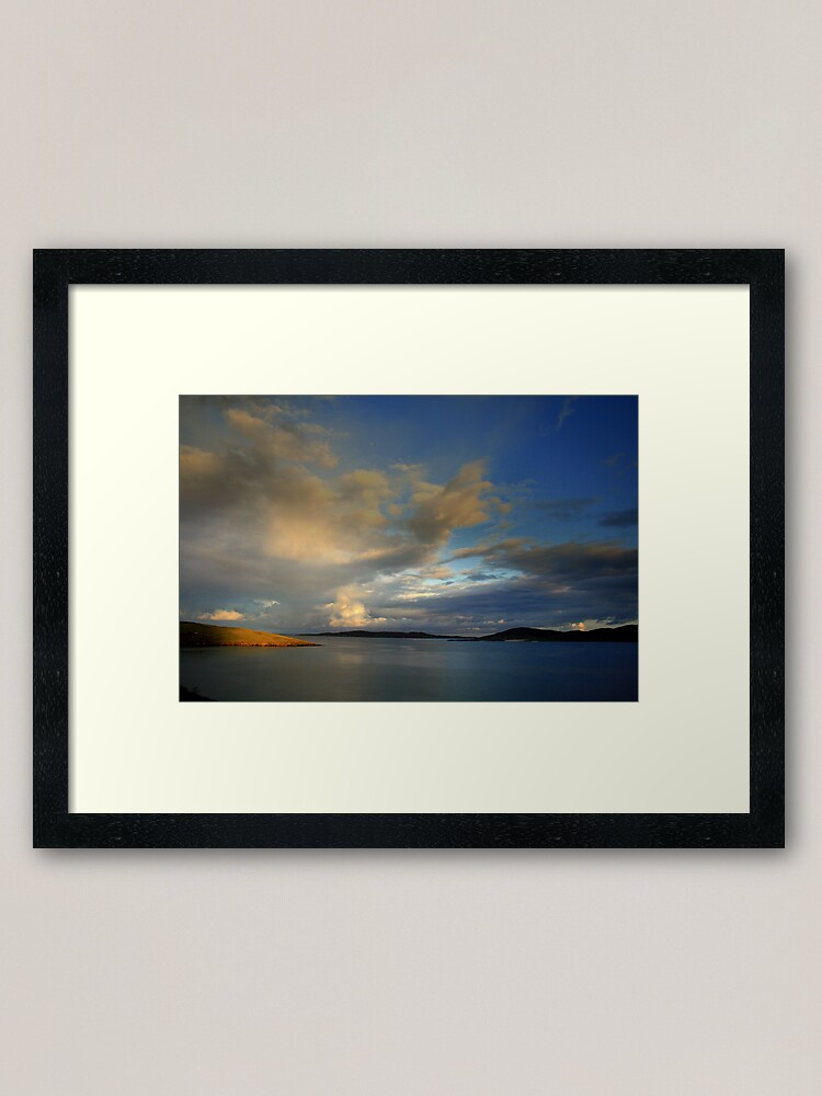 Alternate view of Big Sky Isle of Harris Framed Art Print