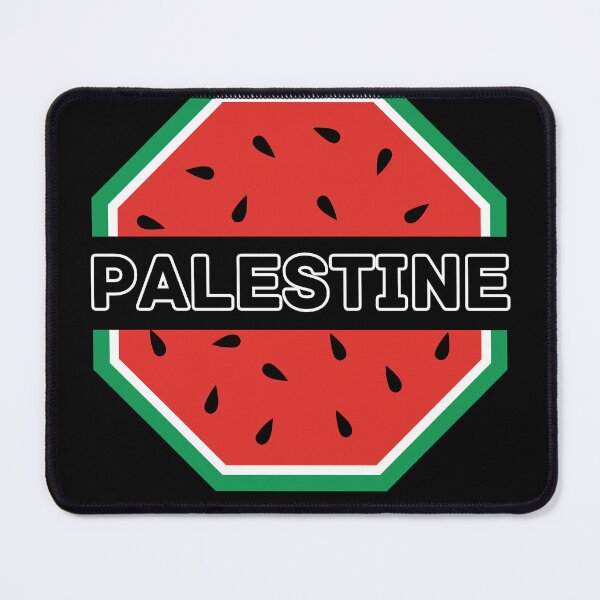 Item preview, Palestine Watermelon Stop Sign فلسطين designed and sold by ArabicMerch.