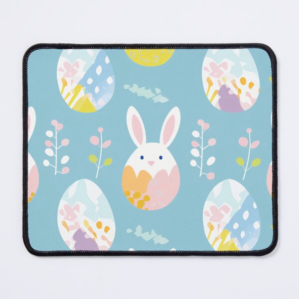 Item preview, Bunny-themed Easter eggs, a whimsical and festive display designed and sold by StrawberryJolly.