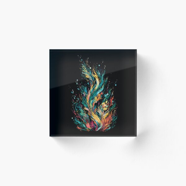 Item preview, Colorful Flames designed and sold by Humbugle.