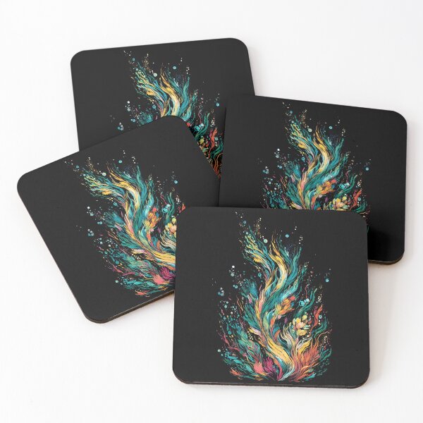 Item preview, Colorful Flames designed and sold by Humbugle.