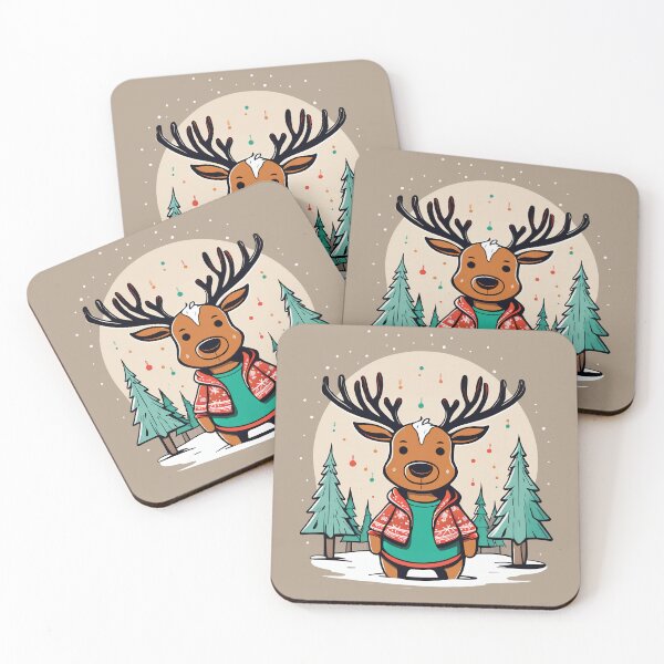 Item preview, Cool Xmas Raindeer designed and sold by Bratak.
