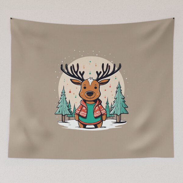 Item preview, Cool Xmas Raindeer designed and sold by Bratak.