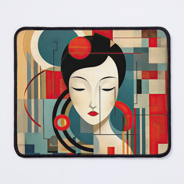 Item preview, Explore Simplistic & Minimalistic Japanese Geisha Portraits with a Majestic Touch designed and sold by ArtificialGenes.