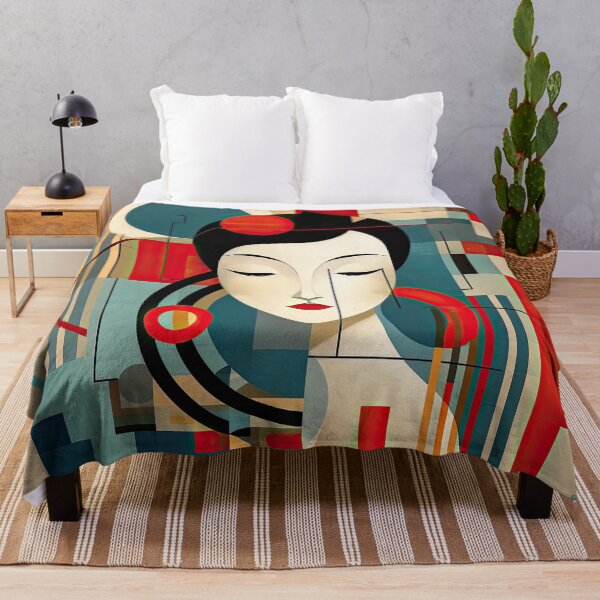 Item preview, Explore Simplistic & Minimalistic Japanese Geisha Portraits with a Majestic Touch designed and sold by ArtificialGenes.