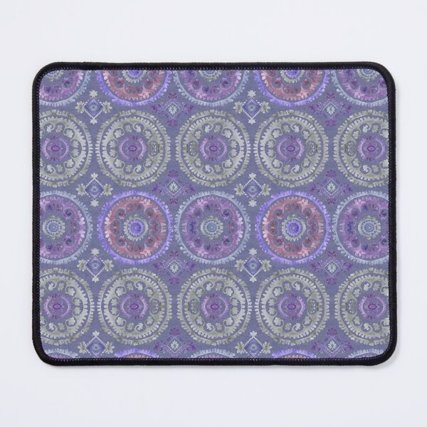 Item preview, Medallion boho purple designed and sold by Alessandro Remo Mazzoni Remotextiles.