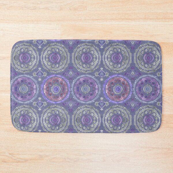 Item preview, Medallion boho purple designed and sold by Alessandro Remo Mazzoni Remotextiles.