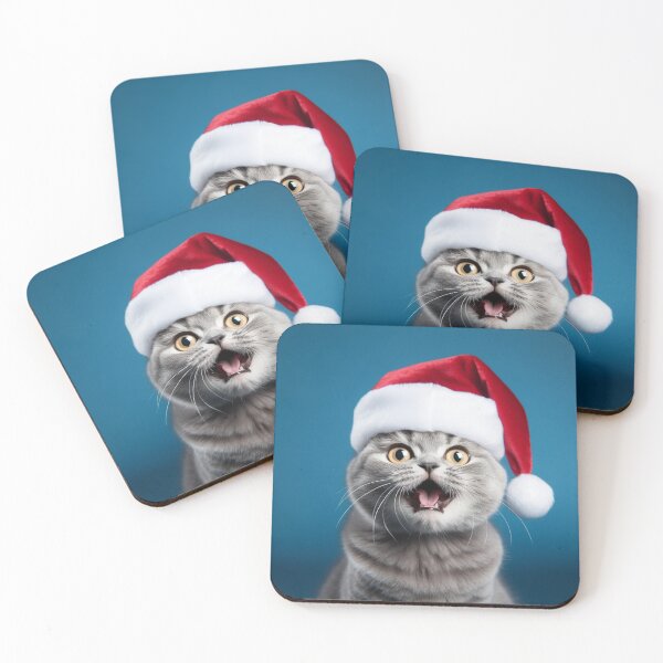 Item preview, Amazed Gray Cat  designed and sold by szpoposz.