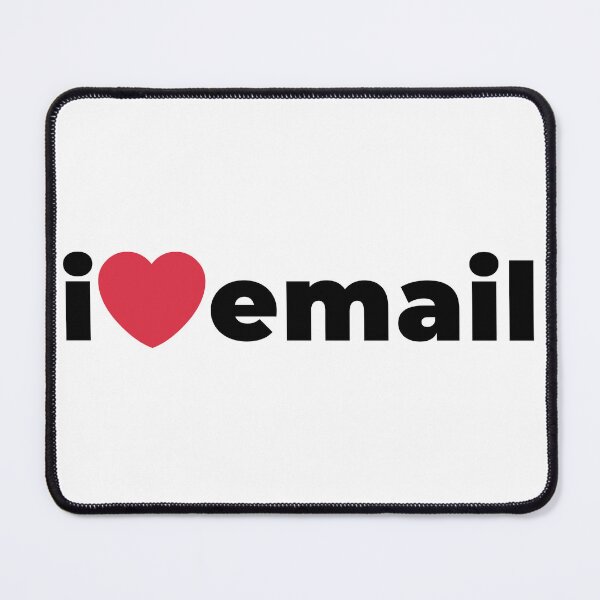 Item preview, i heart email (solid) designed and sold by Matt Brady.