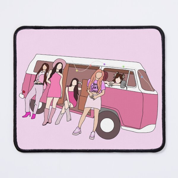Item preview, Red Velvet Umpah Umpah Van Concept Print designed and sold by pamelairene.