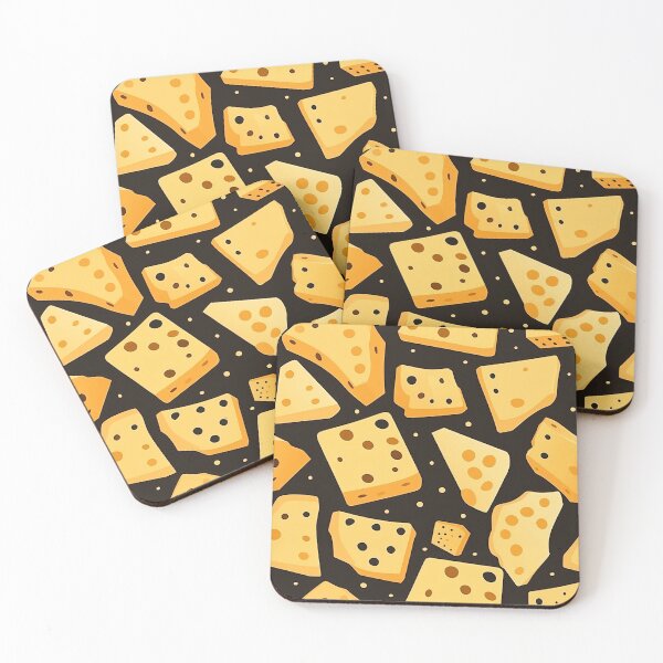 Item preview, A delectable cheese block with signature Swiss-style holes designed and sold by StrawberryJolly.