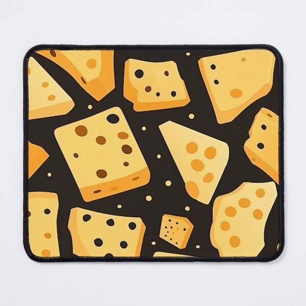 Item preview, A delectable cheese block with signature Swiss-style holes designed and sold by StrawberryJolly.