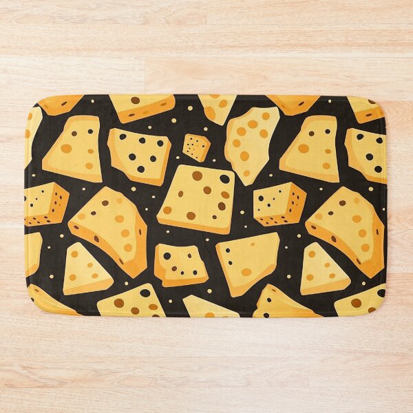 Item preview, A delectable cheese block with signature Swiss-style holes designed and sold by StrawberryJolly.