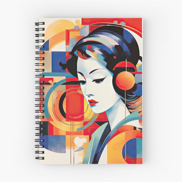 Item preview, Explore Simplistic & Minimalistic Japanese Geisha Portraits with a Majestic Touch designed and sold by ArtificialGenes.