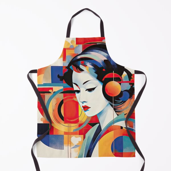 Item preview, Explore Simplistic & Minimalistic Japanese Geisha Portraits with a Majestic Touch designed and sold by ArtificialGenes.