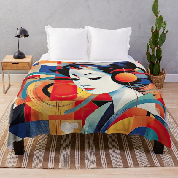 Item preview, Explore Simplistic & Minimalistic Japanese Geisha Portraits with a Majestic Touch designed and sold by ArtificialGenes.