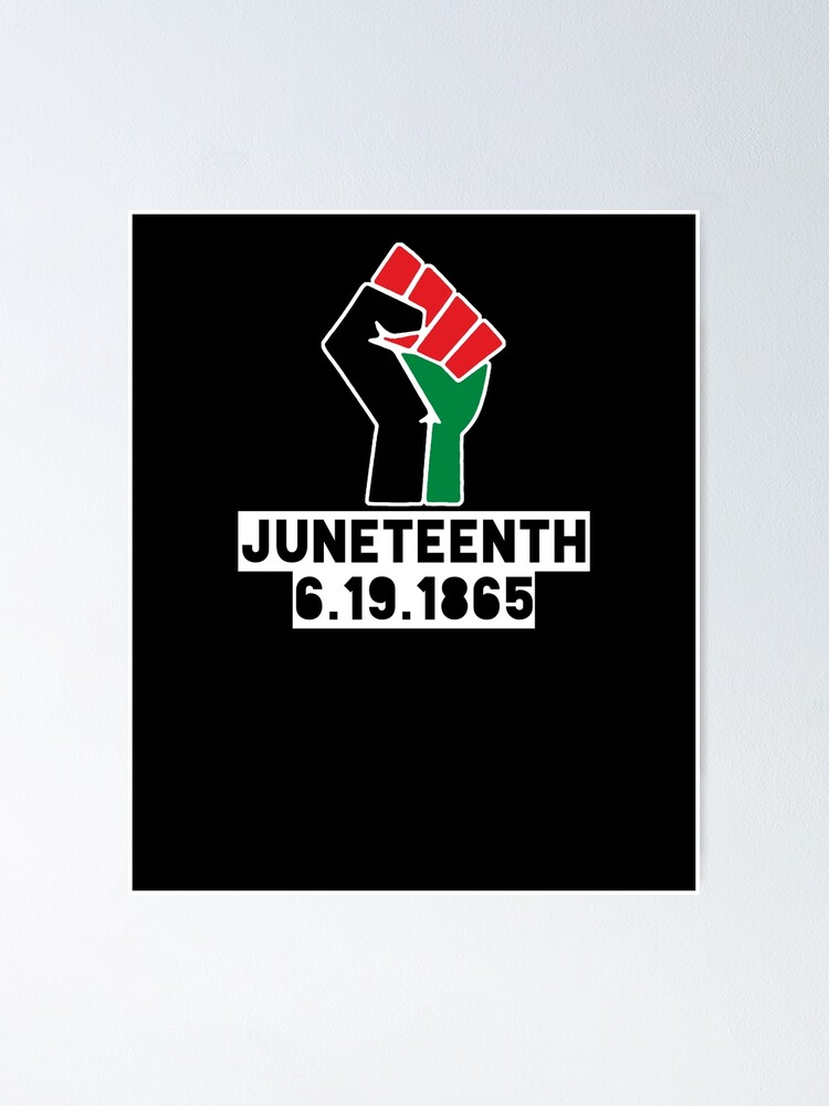 Juneteenth Raised Fist Earrings