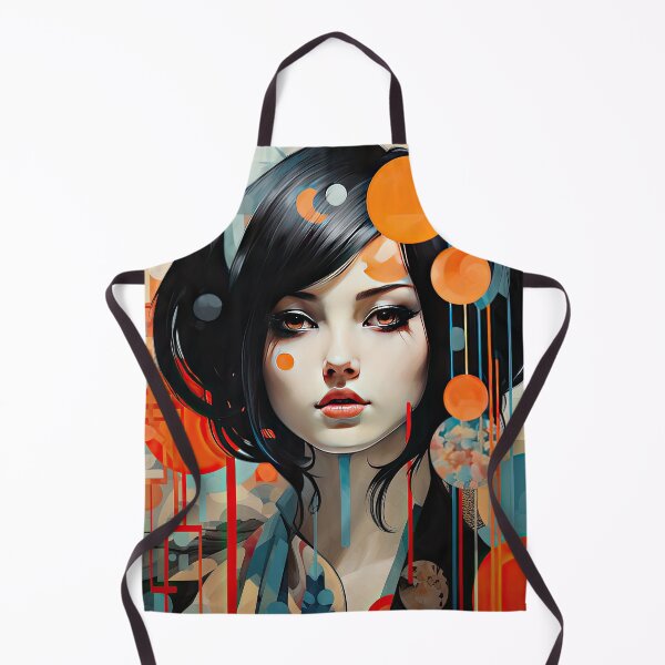 Item preview, Explore Simplistic & Minimalistic Japanese Geisha Portraits with a Majestic Touch designed and sold by ArtificialGenes.