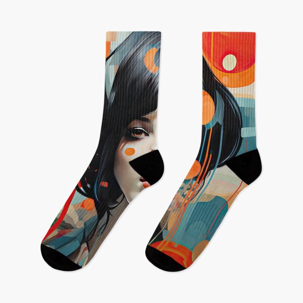 Item preview, Explore Simplistic & Minimalistic Japanese Geisha Portraits with a Majestic Touch designed and sold by ArtificialGenes.
