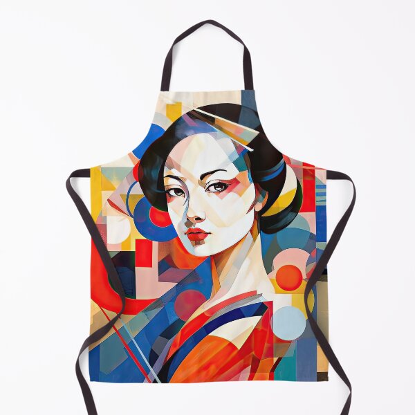 Item preview, Explore Simplistic & Minimalistic Japanese Geisha Portraits with a Majestic Touch designed and sold by ArtificialGenes.