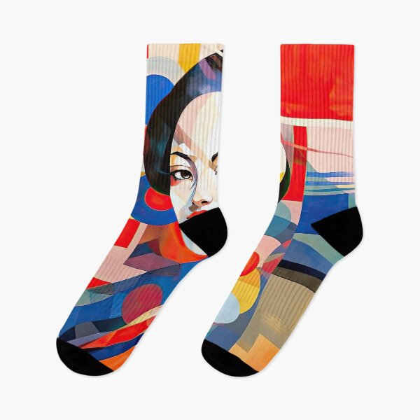 Item preview, Explore Simplistic & Minimalistic Japanese Geisha Portraits with a Majestic Touch designed and sold by ArtificialGenes.