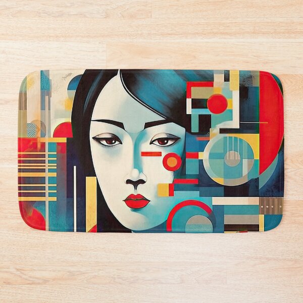 Item preview, Explore Simplistic & Minimalistic Japanese Geisha Portraits with a Majestic Touch designed and sold by ArtificialGenes.