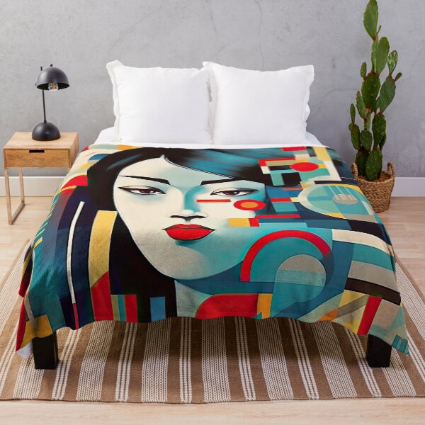 Item preview, Explore Simplistic & Minimalistic Japanese Geisha Portraits with a Majestic Touch designed and sold by ArtificialGenes.