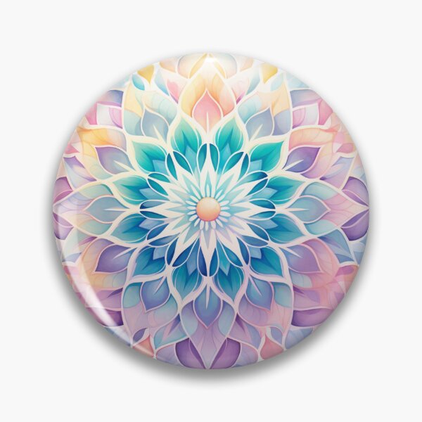 Item preview, Vibrant Mandala and Spiritual Symbols Pattern designed and sold by chiccollectives.