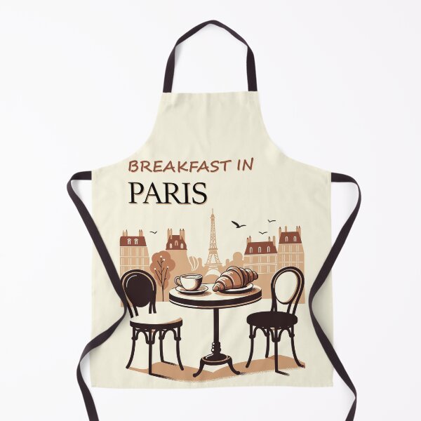 Item preview, Breakfast in Paris coffee and croissant breakfast on the terrace designed and sold by Martymcflay.