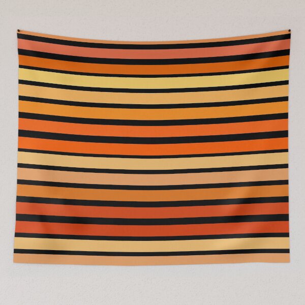 Item preview, patterns of orange stripes designed and sold by zzzozzo.