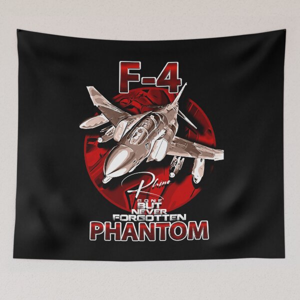 Item preview, McDonnell F-4 Phantom nicknamed Rhino Gone But Never Forgotten T-Shirt designed and sold by Aerolovers.