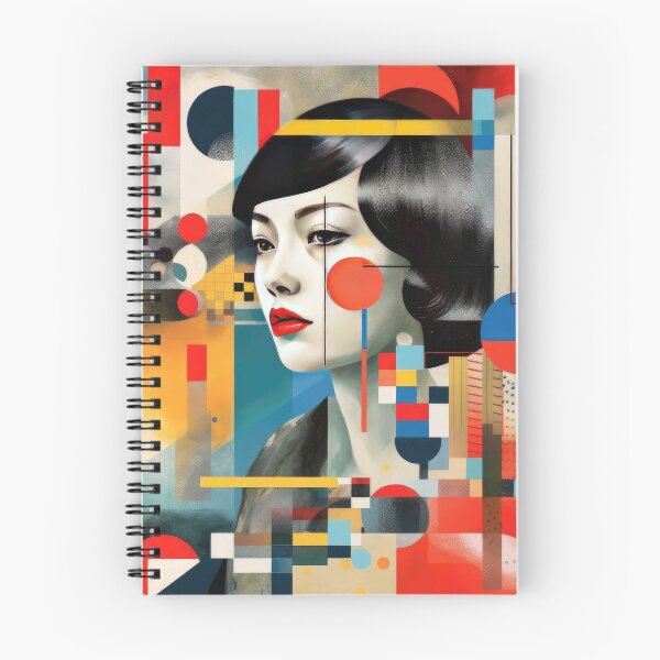 Item preview, Explore Simplistic & Minimalistic Japanese Geisha Portraits with a Majestic Touch designed and sold by ArtificialGenes.