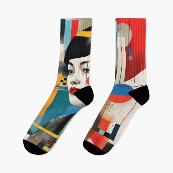 Item preview, Explore Simplistic & Minimalistic Japanese Geisha Portraits with a Majestic Touch designed and sold by ArtificialGenes.