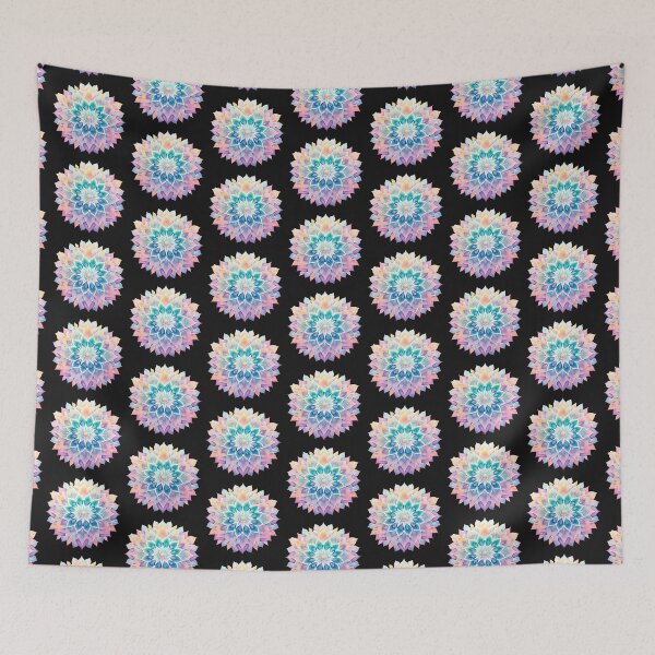 Item preview, Vibrant Mandala and Spiritual Symbols Pattern designed and sold by chiccollectives.