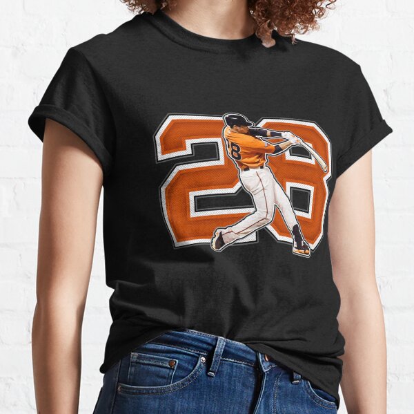 Toddler San Francisco Giants Buster Posey Majestic Orange Name & Number  Alternate T-Shirt