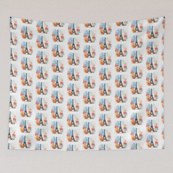 Item preview, Eiffel Tower Paris - France watercolor designed and sold by desinganddecor.