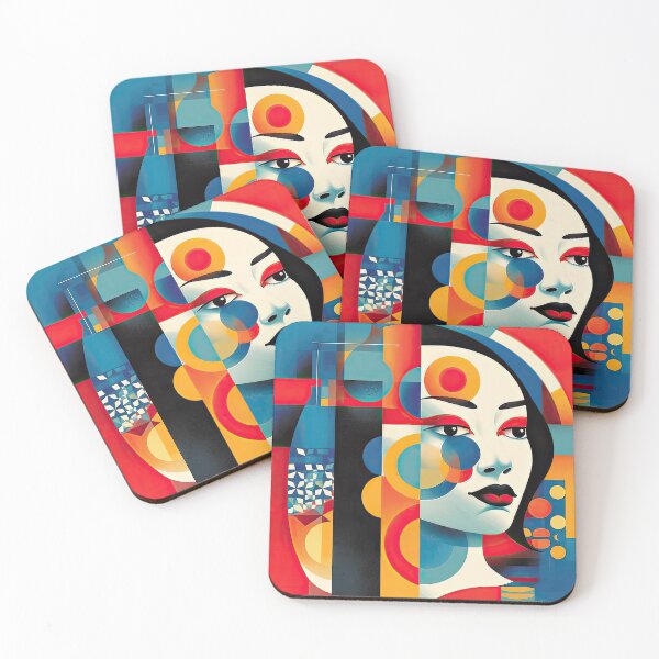 Item preview, Explore Simplistic & Minimalistic Japanese Geisha Portraits with a Majestic Touch designed and sold by ArtificialGenes.