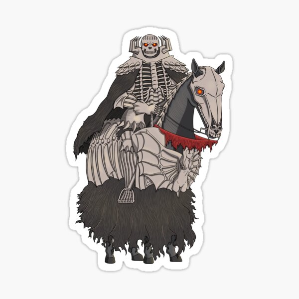 Skull Knight Sticker