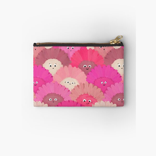 Item preview, Cute Pink Smiling Faces Daisy Pattern designed and sold by rnmarts.