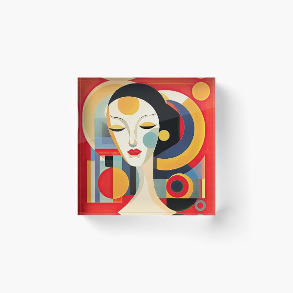 Item preview, Explore Simplistic & Minimalistic Japanese Geisha Portraits with a Majestic Touch designed and sold by ArtificialGenes.