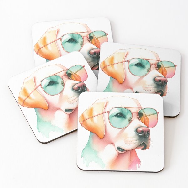Item preview,  Labrador Chic: A Stylish Gaze designed and sold by WatercolorWhisk.