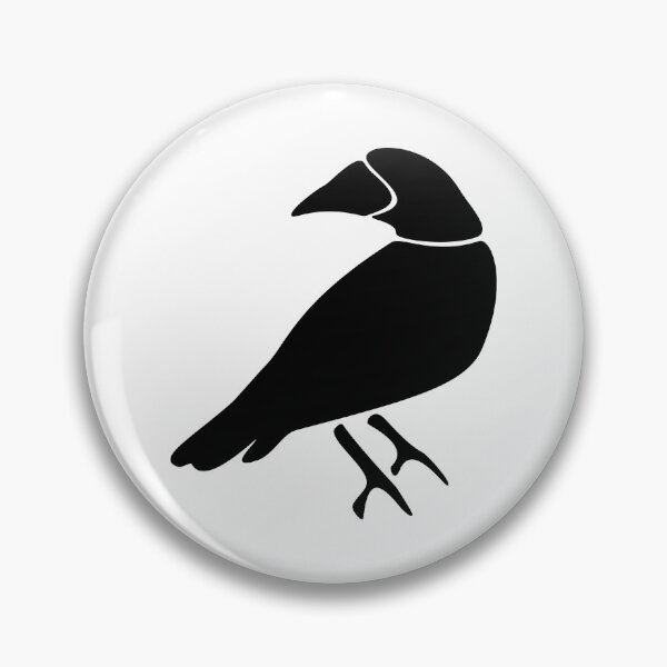 Item preview, Crow Silhouette Stencil Art designed and sold by inklets.