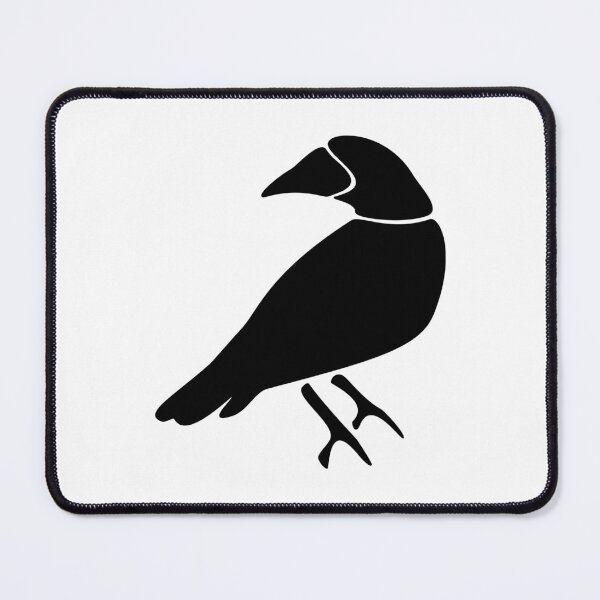 Item preview, Crow Silhouette Stencil Art designed and sold by inklets.