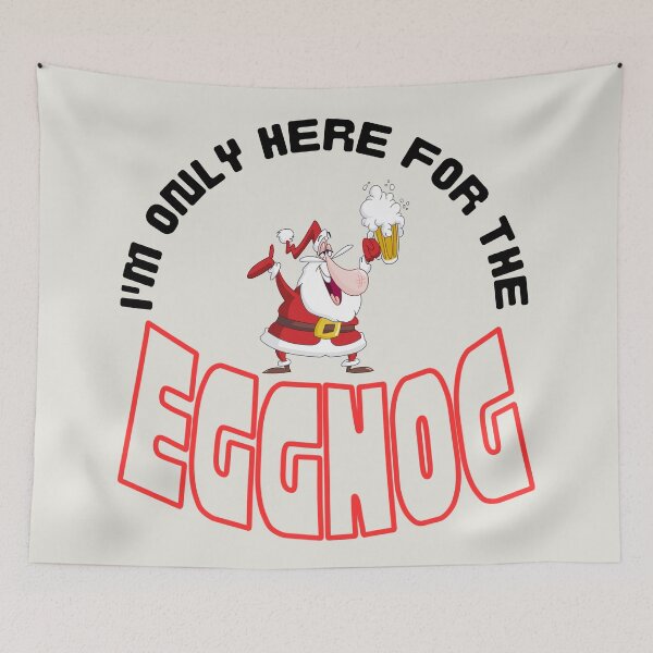 Item preview, Christmas gift ideas, I´m only here for the EGGNOG. designed and sold by LindaLG.