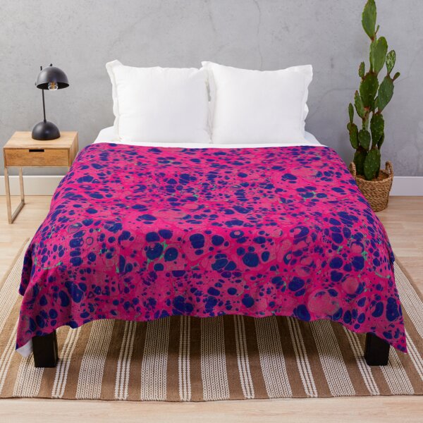 Item preview, marbling art red tulip drawing pattern designed and sold by melektesla.