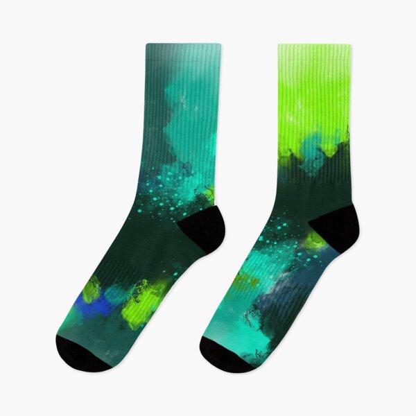 Item preview, Envy Green Blue Abstract Contemporary Modern Art designed and sold by Joey Santiago.