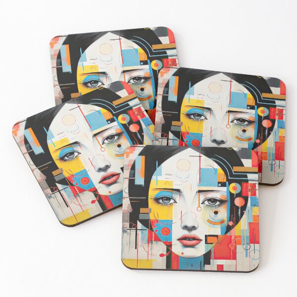 Item preview, Explore Simplistic & Minimalistic Japanese Geisha Portraits with a Majestic Touch designed and sold by ArtificialGenes.