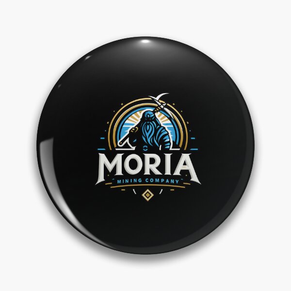 Item preview, Moria Mining Company II - Logo - Fantasy designed and sold by Fenay Designs.