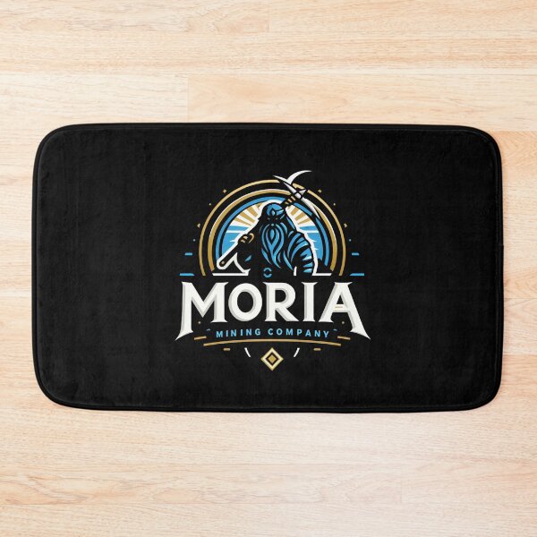 Aperçu de l'œuvre Moria Mining Company II - Logo - Fantaisie créée et vendue par Fenay Designs.