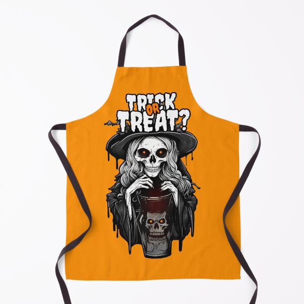 Item preview, Halloween Trick or treat death invert colors designed and sold by AngelinaBezm.